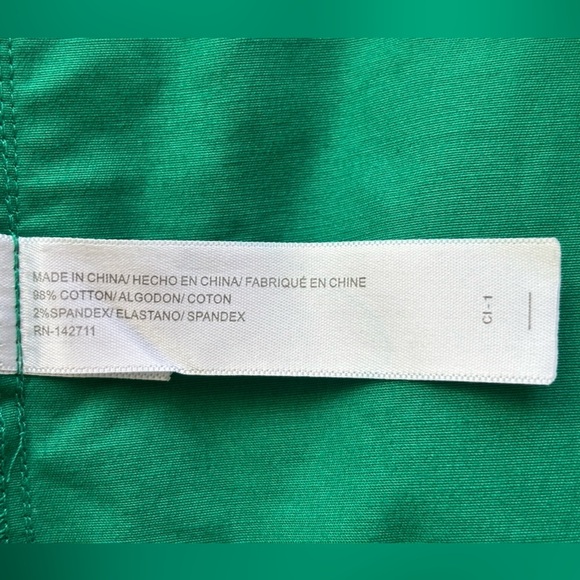 Eloquii Women's Emerald Green Pleated MIdi Skirt with Pockets Size 16 - Picture 4 of 5